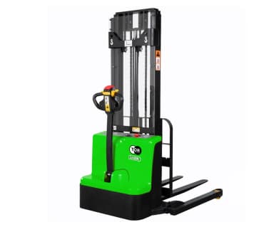 Штабелер самоходный 1,5 т 3,0 м TOR WSS15H-3000SC PRO Li-ion 24/60 В/Ач раздвижные вилы, опоры — фото 1
